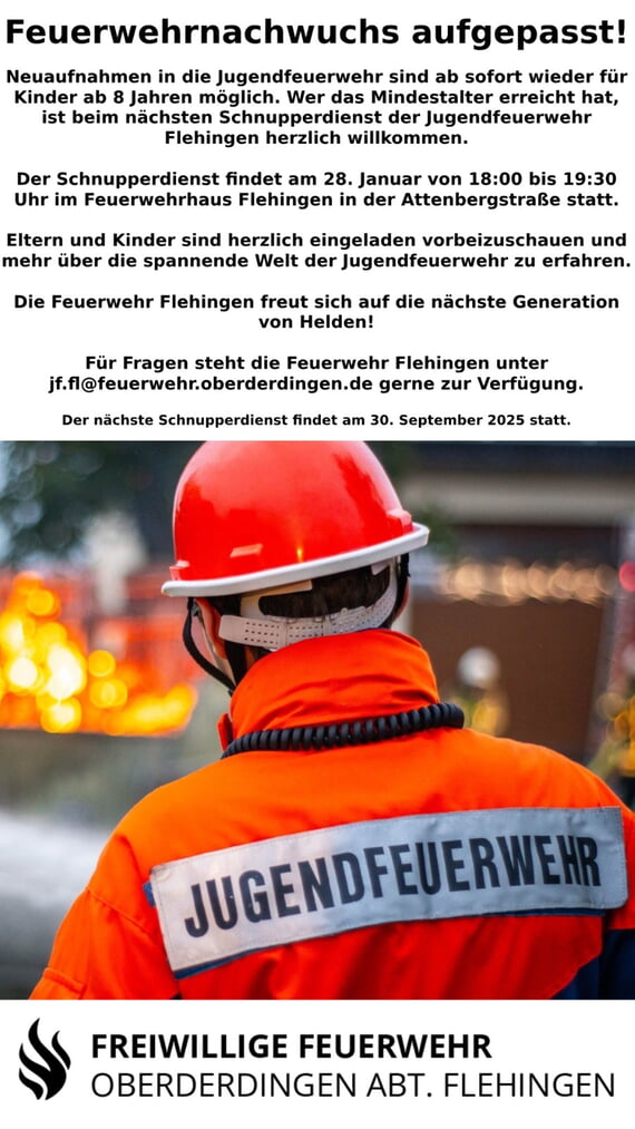 Feuerwehrnachwuchs